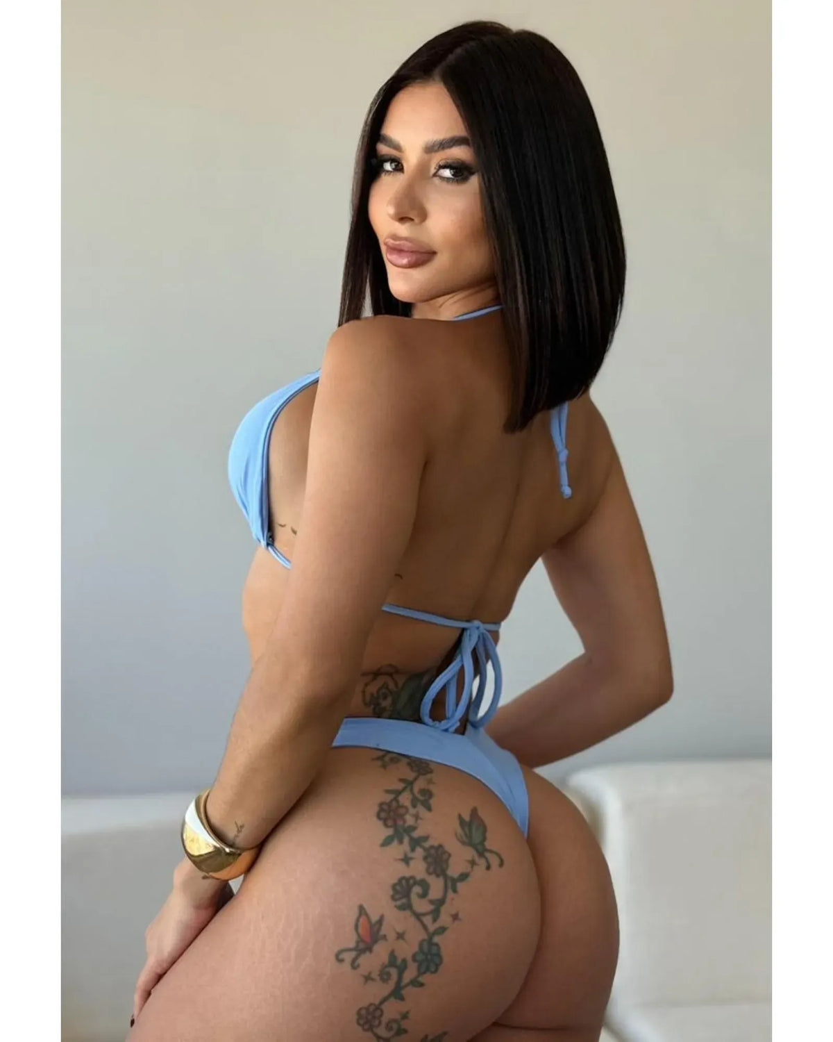 Biquini Maldivas - Azul - Poliamida - Loja de Roupa Feminina - Eleganza Style