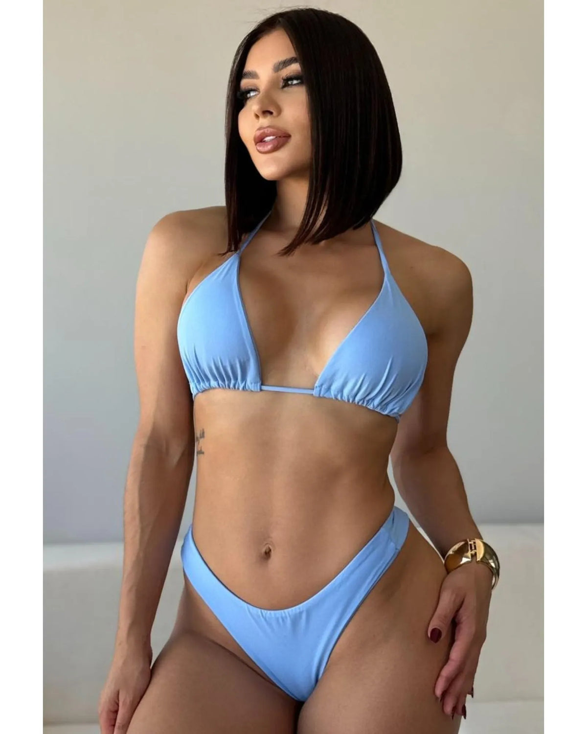 Biquini Maldivas - Azul - Poliamida - Loja de Roupa Feminina - Eleganza Style