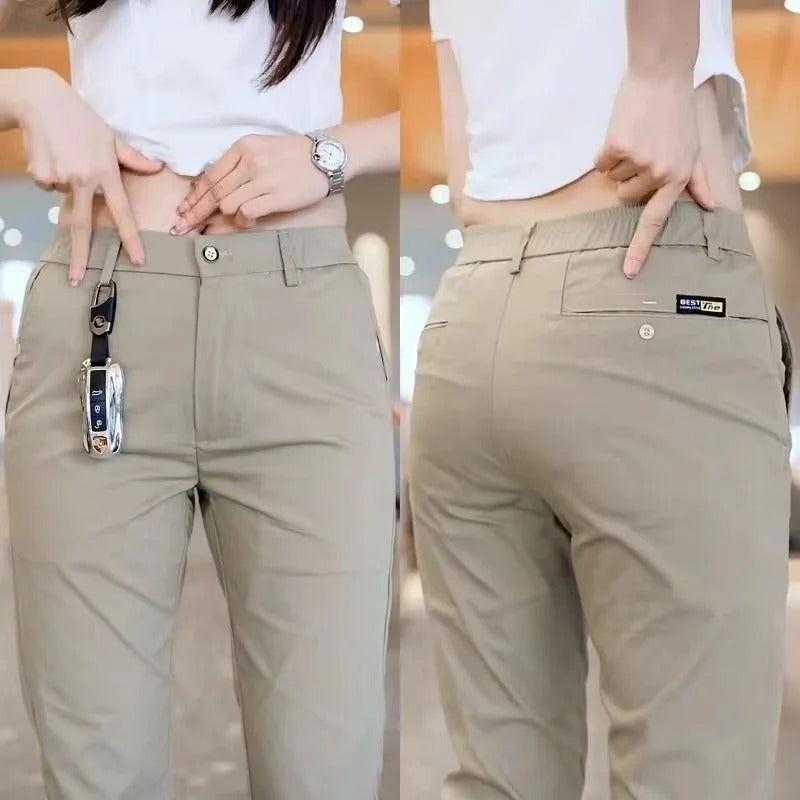 Calça Social Feminina - Élara Confort - Loja de Roupa Feminina - Eleganza Style