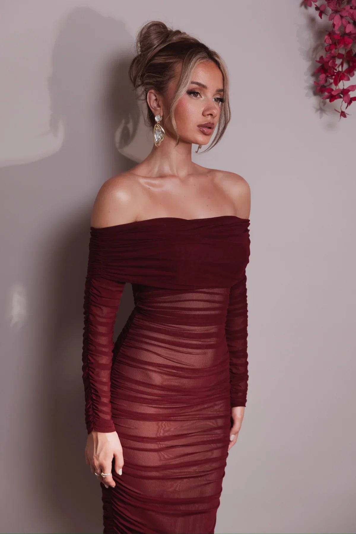 Vestido Longo Tomara Que Caia - Liz - Loja de Roupa Feminina - Eleganza Style