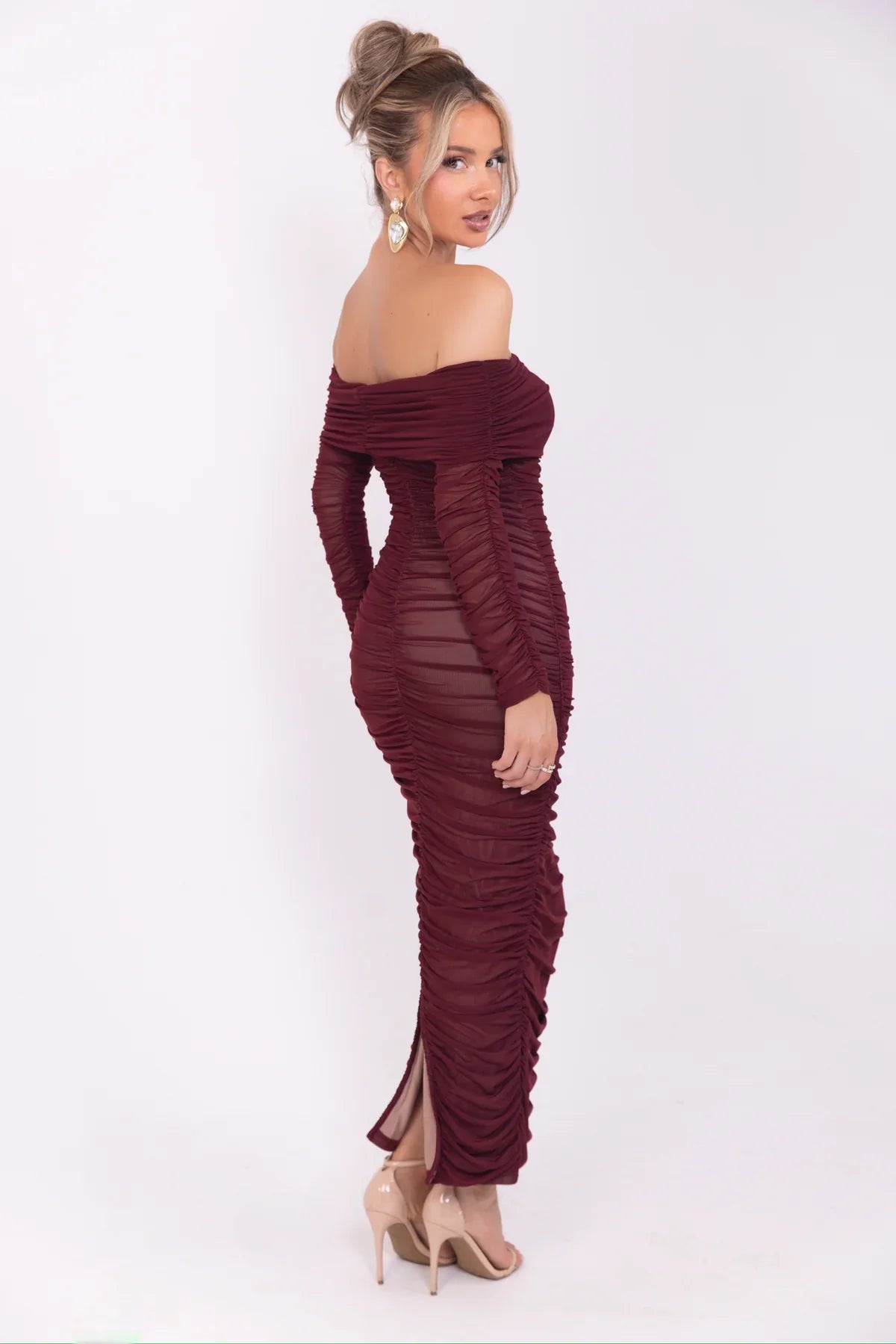 Vestido Longo Tomara Que Caia - Liz - Loja de Roupa Feminina - Eleganza Style