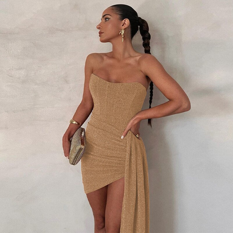 Vestido Tomara que Caia Curto - Serenna - Loja de Roupa Feminina - Eleganza Style