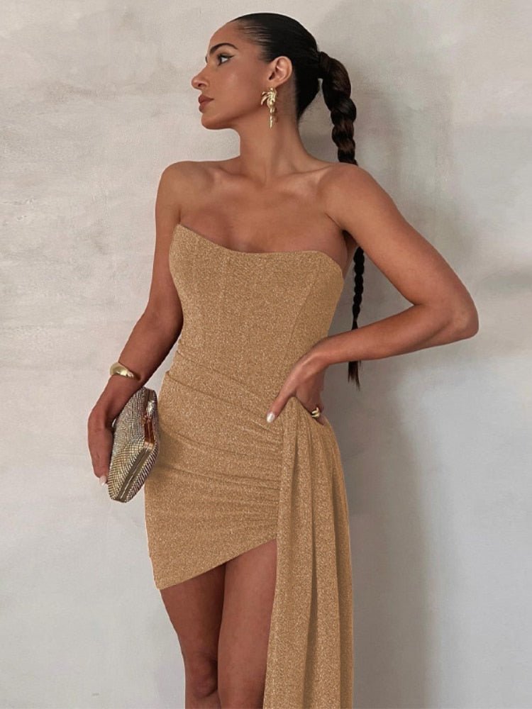 Vestido Tomara que Caia Curto - Serenna - Loja de Roupa Feminina - Eleganza Style