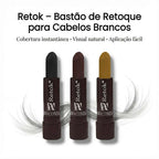 Batom Para Retoque Cabelos Brancos - Retok - Moda e Beleza - Eleganza Style