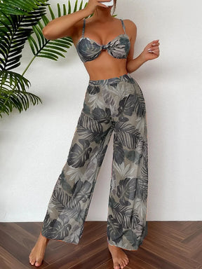 Biquini e Calça de praia preto , Loja de Roupa Feminina eleganza style, Biquíni Veneza - Eleganza Style