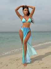 Biquini e Saia de praia azul, Loja de Roupa Feminina eleganza style, Biquíni Saara - Eleganza Style