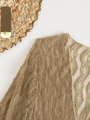 Biquini e saída de praia, Caqui,  loja de roupa feminina eleganza style, Biquíni Bellatriz - Eleganza Style 