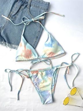 Biquini elegante tie dye, Loja de Roupa Feminina eleganza style, Biquíni Dye - Eleganza Style