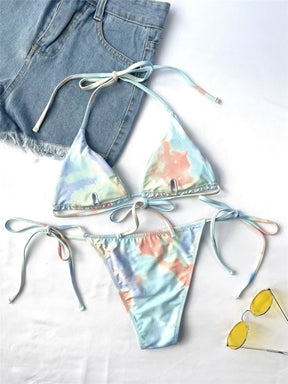Biquini elegante tie dye, Loja de Roupa Feminina eleganza style, Biquíni Dye - Eleganza Style