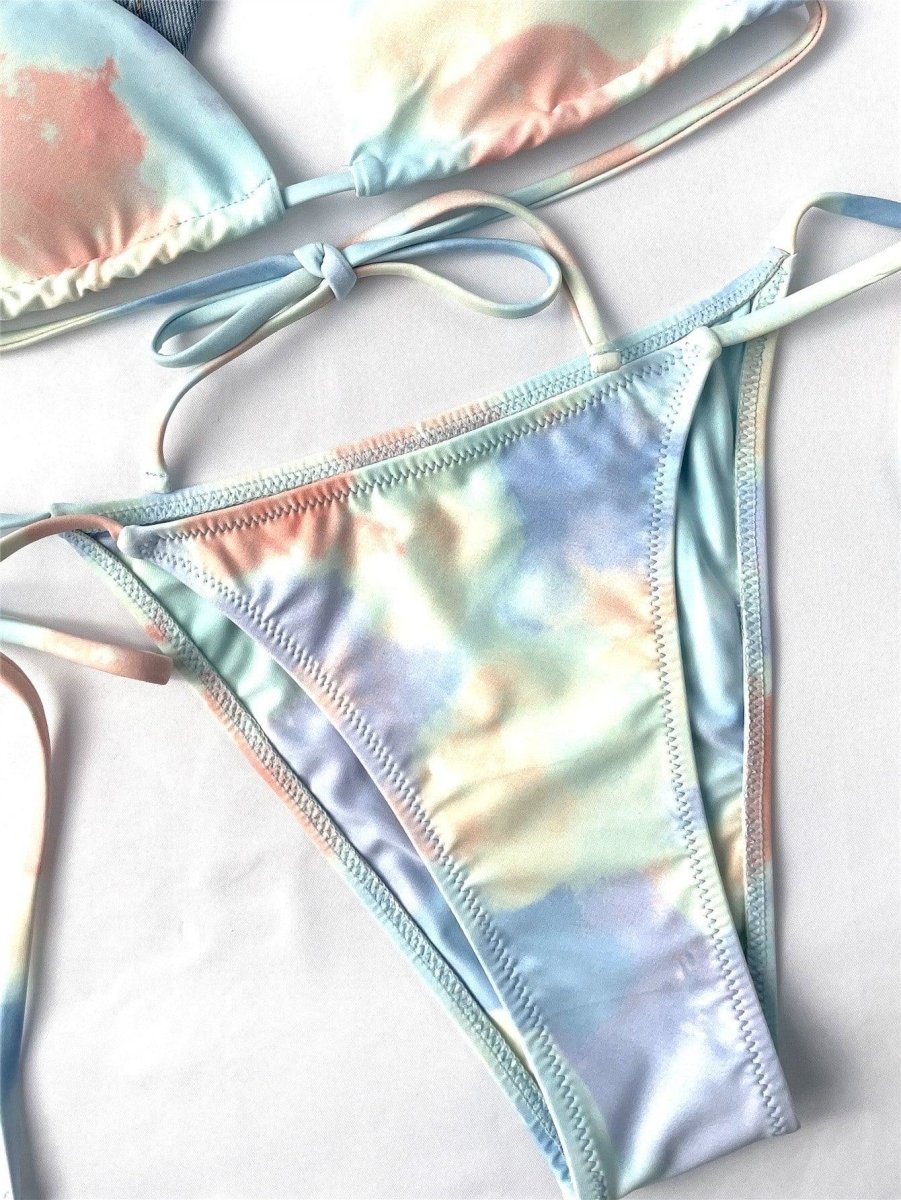 Biquini elegante tie dye, Loja de Roupa Feminina eleganza style, Biquíni Dye - Eleganza Style