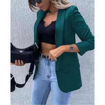 Blazer Feminino Com Bolso Lateral, verde, loja de roupa feminina eleganza style, Blazer Medina - Eleganza Style 