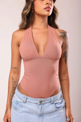 Body Gringo Poliamida Feminino Varias Amarrações - Safira - Loja de Roupa Feminina - Eleganza Style