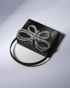 Bolsa Com Strass Buttlerfly Borboleta Preta - Loja de Roupa Feminina - Eleganza Style