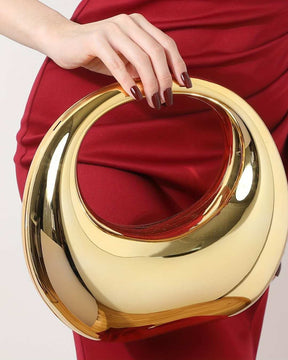 Bolsa de Mão Meia Lua - Moon - Loja de Roupa Feminina - Eleganza Style