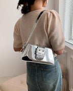Bolsa de Ombro - Silver - Loja de Roupa Feminina - Eleganza Style
