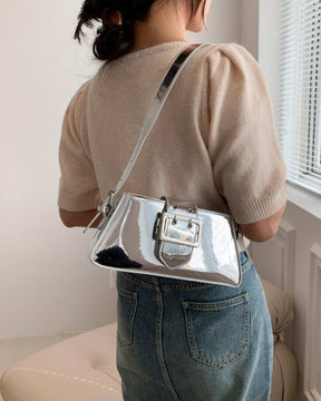 Bolsa de Ombro - Silver - Loja de Roupa Feminina - Eleganza Style