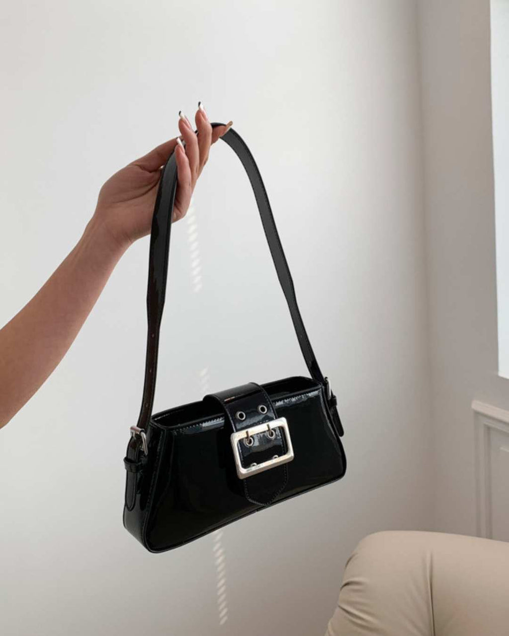 Bolsa de Ombro - Silver - Loja de Roupa Feminina - Eleganza Style