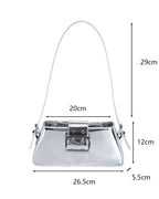 Bolsa de Ombro - Silver - Loja de Roupa Feminina - Eleganza Style