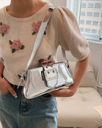 Bolsa de Ombro - Silver - Loja de Roupa Feminina - Eleganza Style