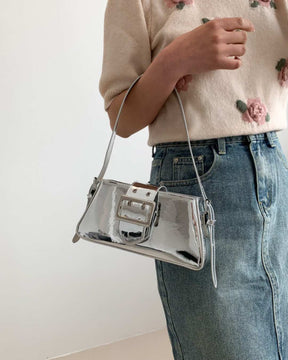 Bolsa de Ombro - Silver - Loja de Roupa Feminina - Eleganza Style