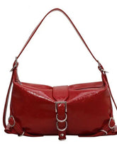 Bolsa de Ombro Couro Sintetico - Mel - Loja de Roupa Feminina - Eleganza Style