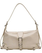 Bolsa de Ombro Couro Sintetico - Mel - Loja de Roupa Feminina - Eleganza Style