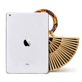 Bolsa de Praia de Bambu - Ibiza - Loja de Roupa Feminina - Eleganza Style