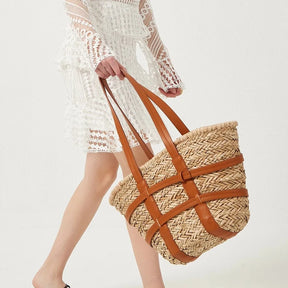 Bolsa de Praia de Palha - Bahia - Loja de Roupa Feminina - Eleganza Style