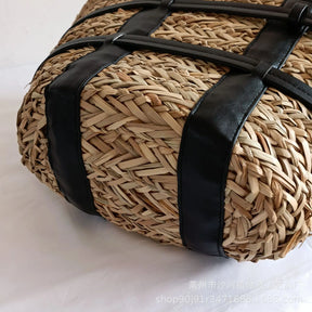 Bolsa de Praia de Palha - Bahia - Loja de Roupa Feminina - Eleganza Style