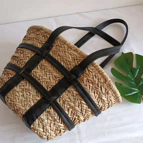Bolsa de Praia de Palha - Bahia - Loja de Roupa Feminina - Eleganza Style