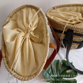 Bolsa de Praia de Palha - Bahia - Loja de Roupa Feminina - Eleganza Style