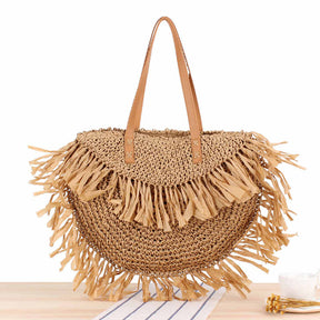 Bolsa de Praia de Palha - Noronha - Loja de Roupa Feminina - Eleganza Style