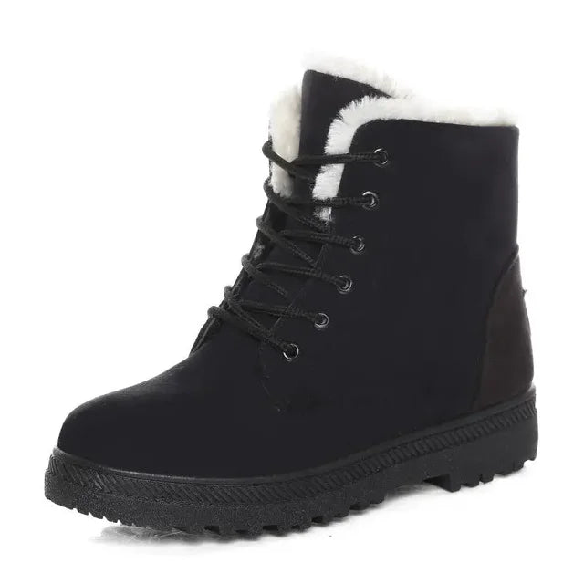 Bota Feminina Peluciada de Inverno - Tokyo - Preto - Loja de Roupa Feminina - Eleganza Style