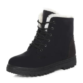 Bota Feminina Peluciada de Inverno - Tokyo - Preto - Loja de Roupa Feminina - Eleganza Style