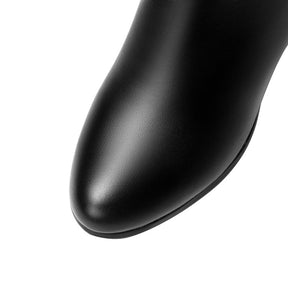 Bota Longboot Cano Longo Em Couro Legítimo Versátil e Estilosa - Bota Canadá - Loja De Roupa Feminina - Eleganza Style