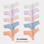 Calcinha CottonBreath - Calcinha de Algodão Antibacterianas - Loja de Roupa Feminina - Eleganza Style