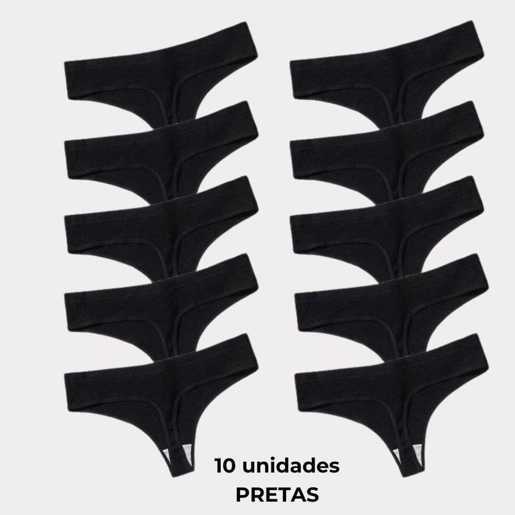 Calcinha CottonBreath - Calcinha de Algodão Antibacterianas - Loja de Roupa Feminina - Eleganza Style