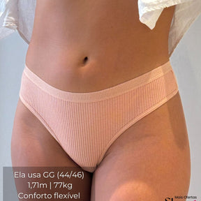 Calcinha CottonBreath - Calcinha de Algodão Antibacterianas - Loja de Roupa Feminina - Eleganza Style