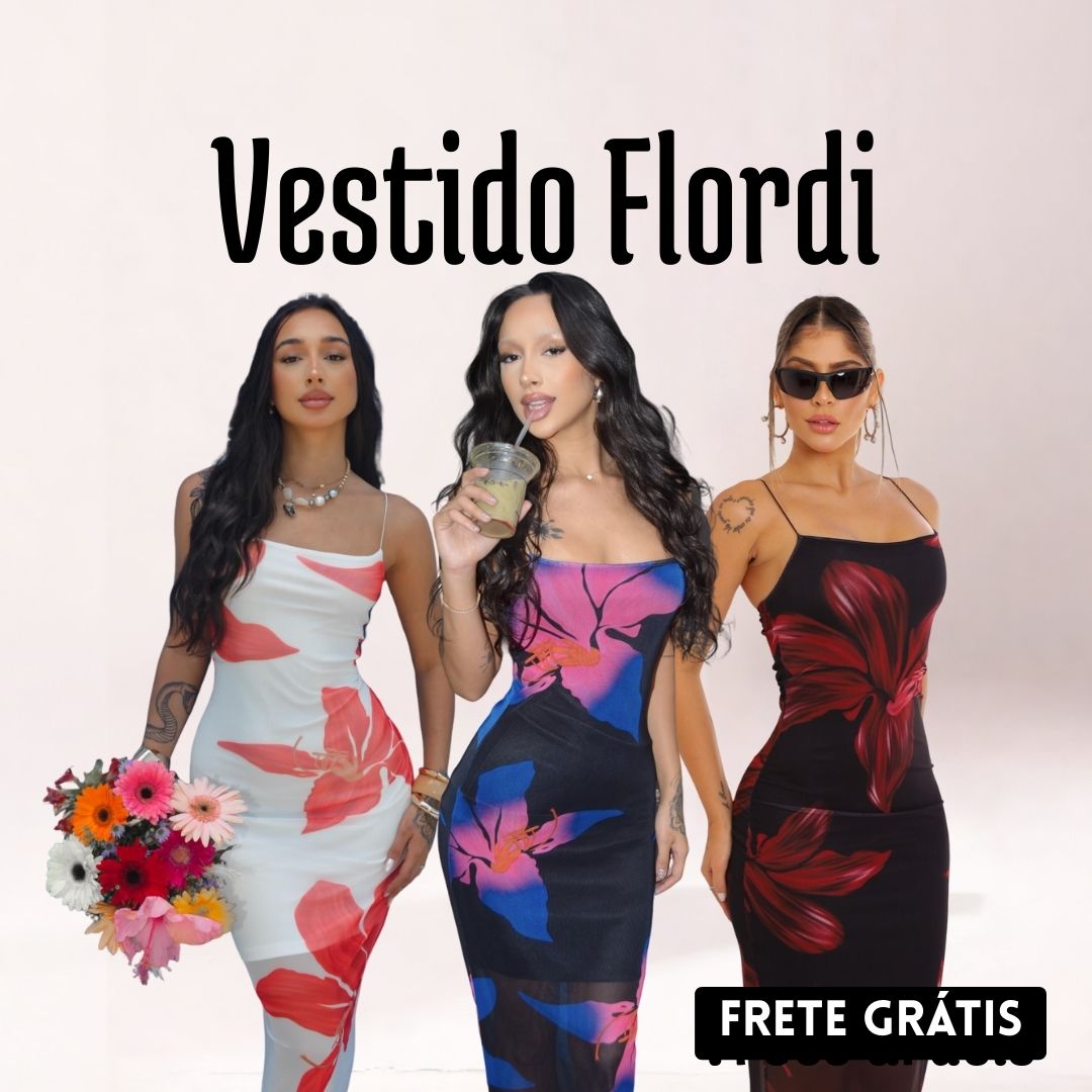 Vestido Longo - Flordi