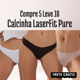 Calcinha Sem Costura LaserFit Pure® (Compre 5 Leve 10)