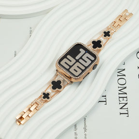 Capa + Pulseira de Luxo Eleganza para Apple Watch + Brinde Exclusivo