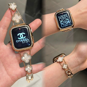 Capa + Pulseira de Luxo Eleganza para Apple Watch + Brinde Exclusivo