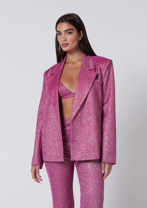 Casaco Blazer Glitter - Joelma - Loja de Roupa Feminina - Eleganza Style