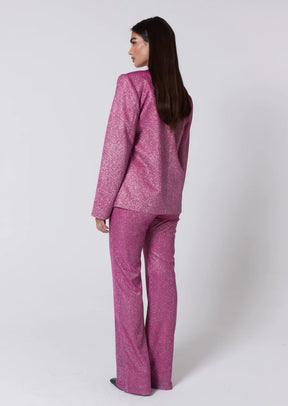 Casaco Blazer Glitter - Joelma - Loja de Roupa Feminina - Eleganza Style