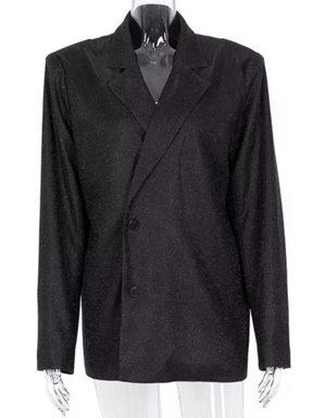 Casaco Blazer Glitter - Joelma - Loja de Roupa Feminina - Eleganza Style