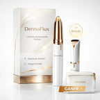 Caneta Depiladora Facial - DermaFlux©  - Sobrancelha, Buço, Nariz e Ouvido