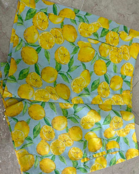 Conjunto Cropped e Short Estampado - Lemon Limão - Loja de Roupa Feminina - Eleganza Style
