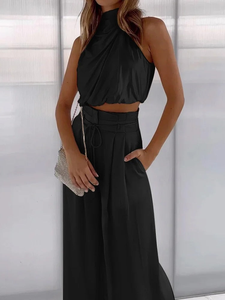 Conjunto Feminino Social - Adely - Preto - Loja de Roupa Feminina - Eleganza Style
