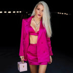 Conjunto em Cetim - Brunna - Loja de Roupa Feminina - Eleganza Style