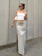 Cropped Feminino Poliamida Básico Trançado - June - Loja de Roupa Feminina - Eleganza Style